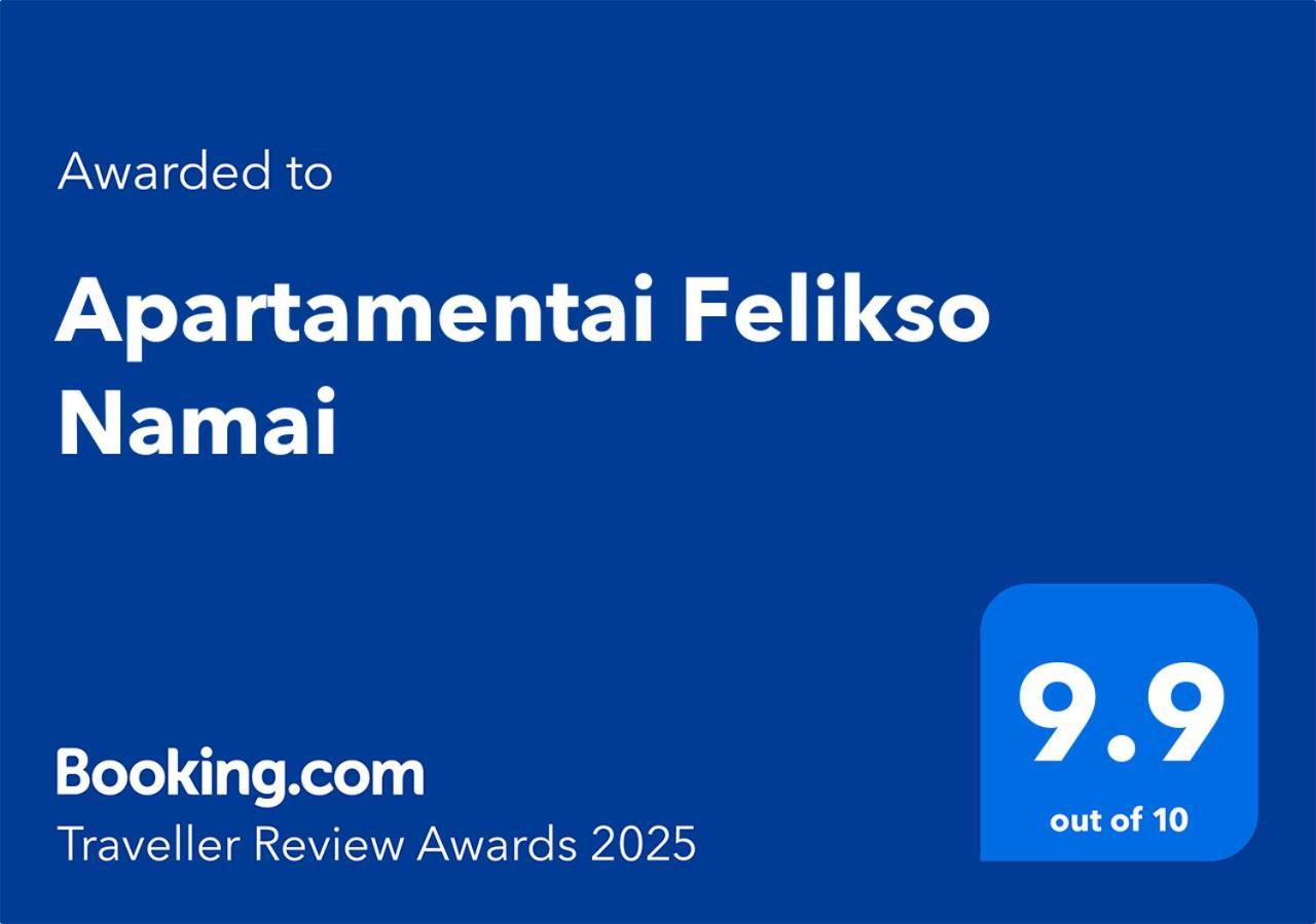 Apartamentai Felikso Namai ไคลเพดา ภายนอก รูปภาพ